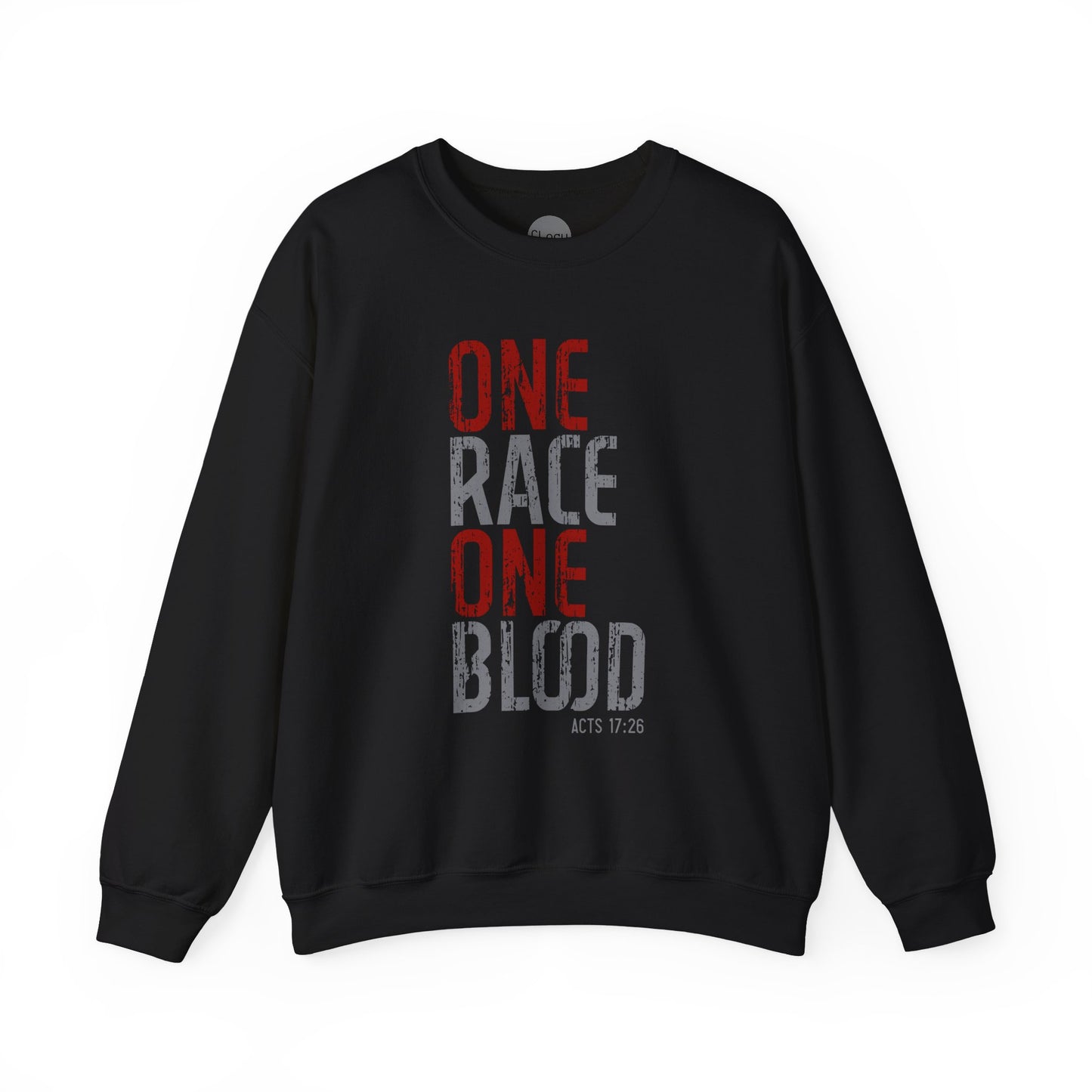 One Race. One Blood Unisex Crew Neck Sweatshirt
