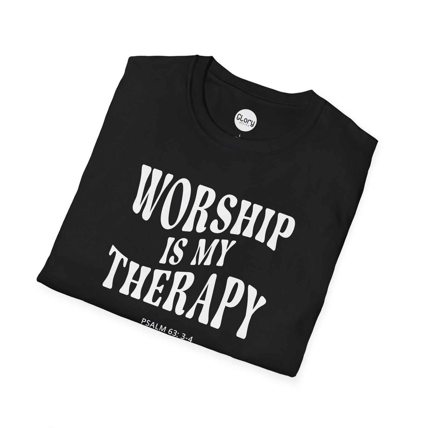 Worship is My Therapy Unisex Crew Tee