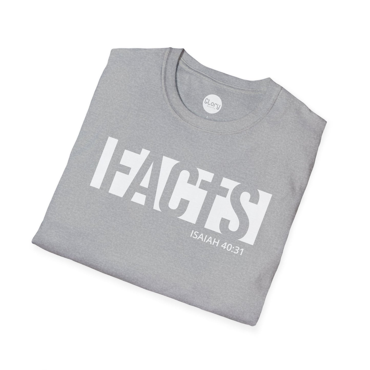 FACTS Unisex Crew Tee White