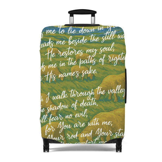 Psalm 23 Luggage Cover