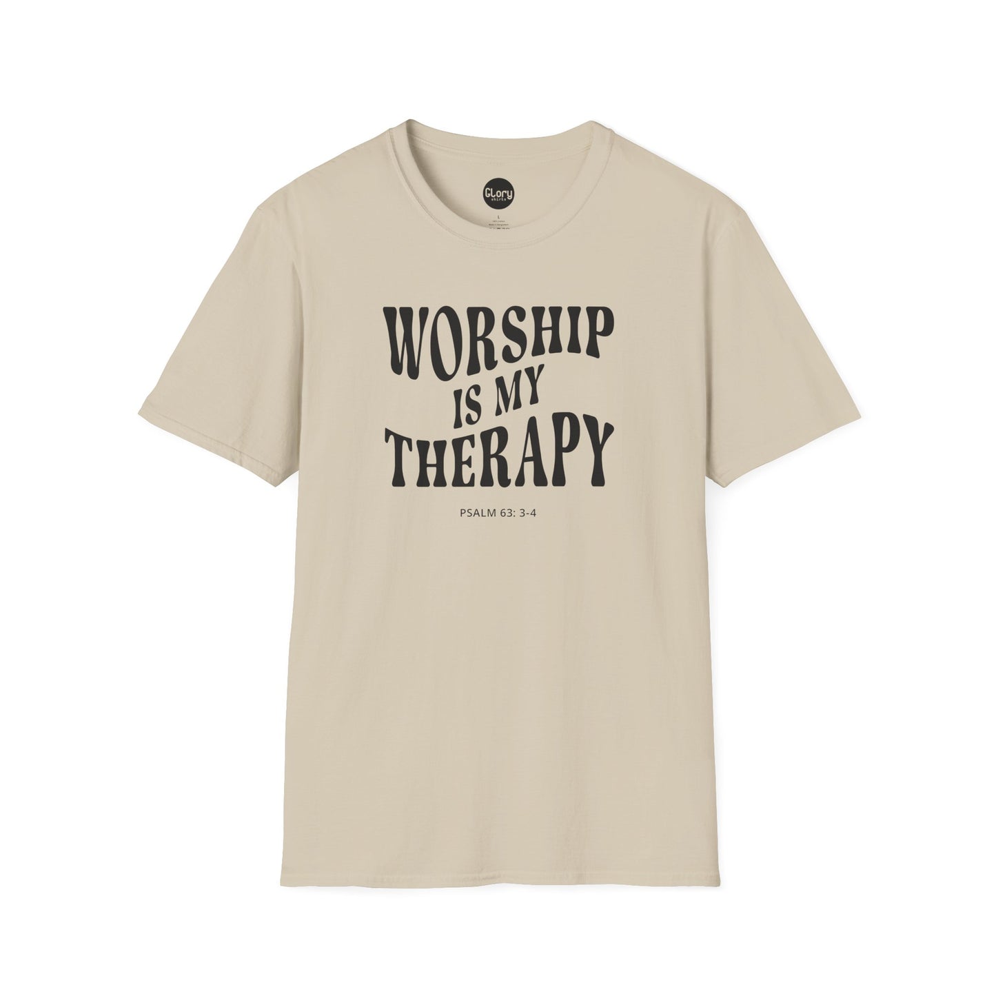 Worship is My Therapy Unisex Crew Tee