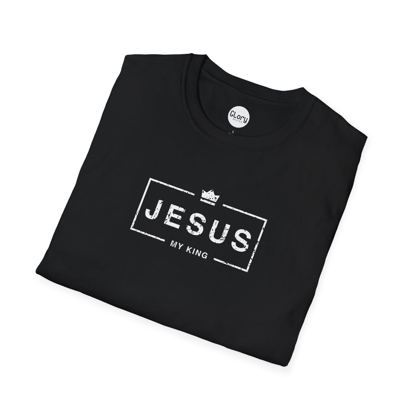 Jesus My King Cotton Short Sleeve Tshirt