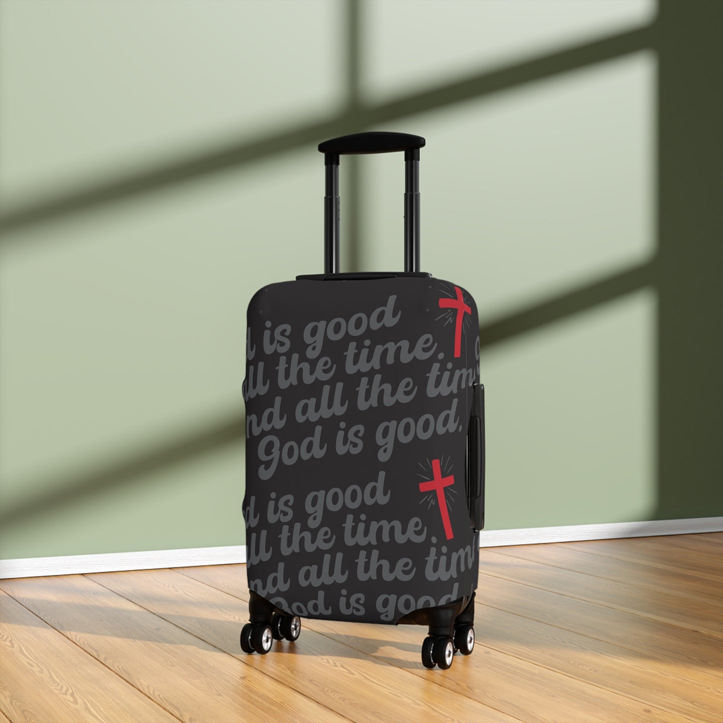 God is Good Luggage Cover