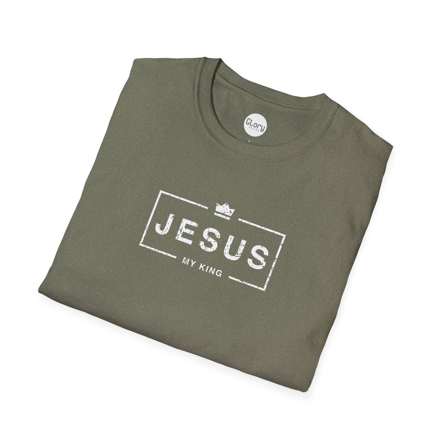 Jesus My King Cotton Short Sleeve Tshirt