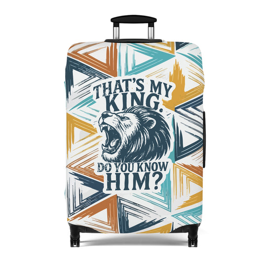 That's My King Luggage Cover - Diamond theme