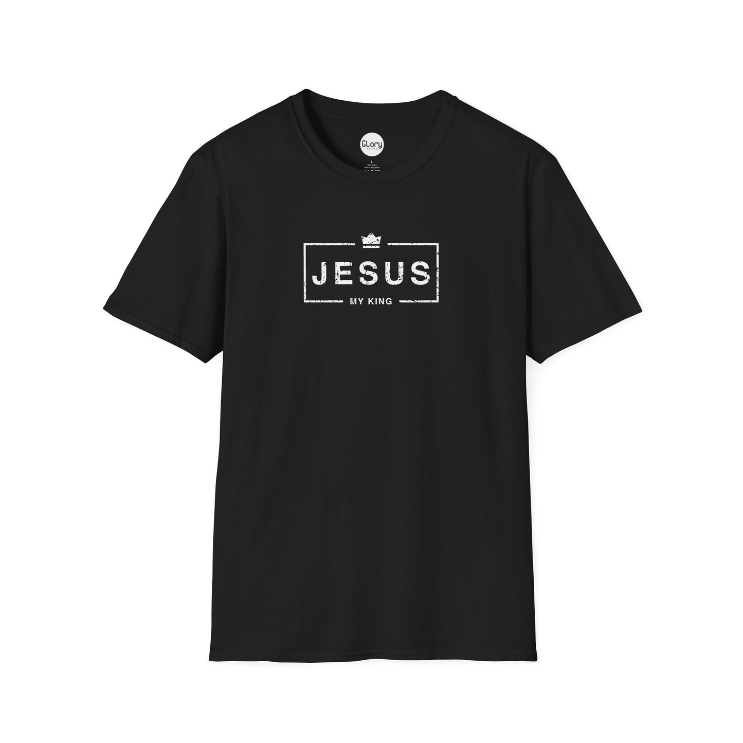 Jesus My King Cotton Short Sleeve Tshirt