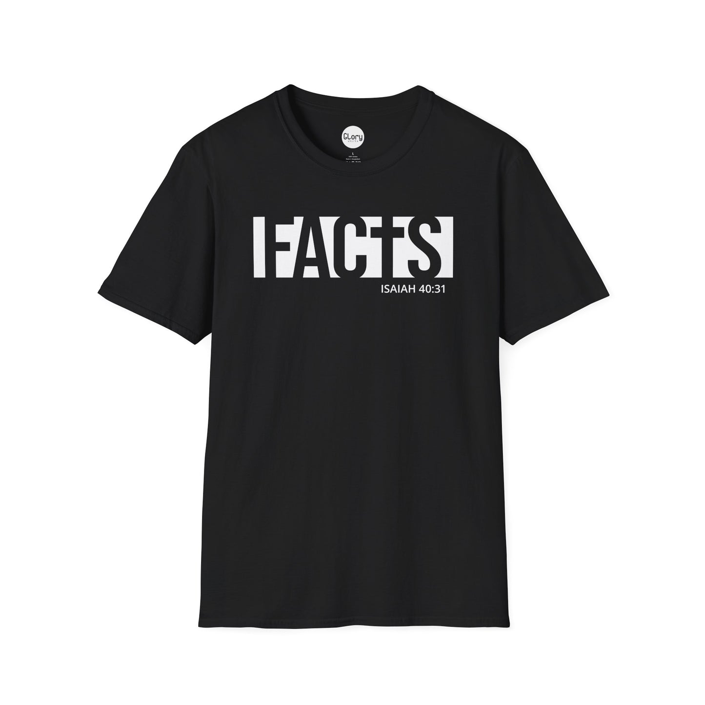 FACTS Unisex Crew Tee White