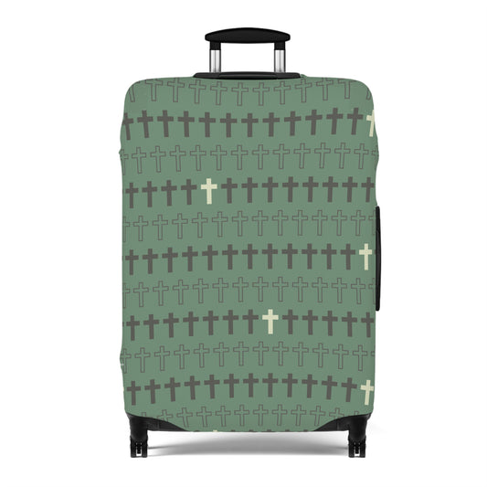 Crosses pattern Luggage Cover