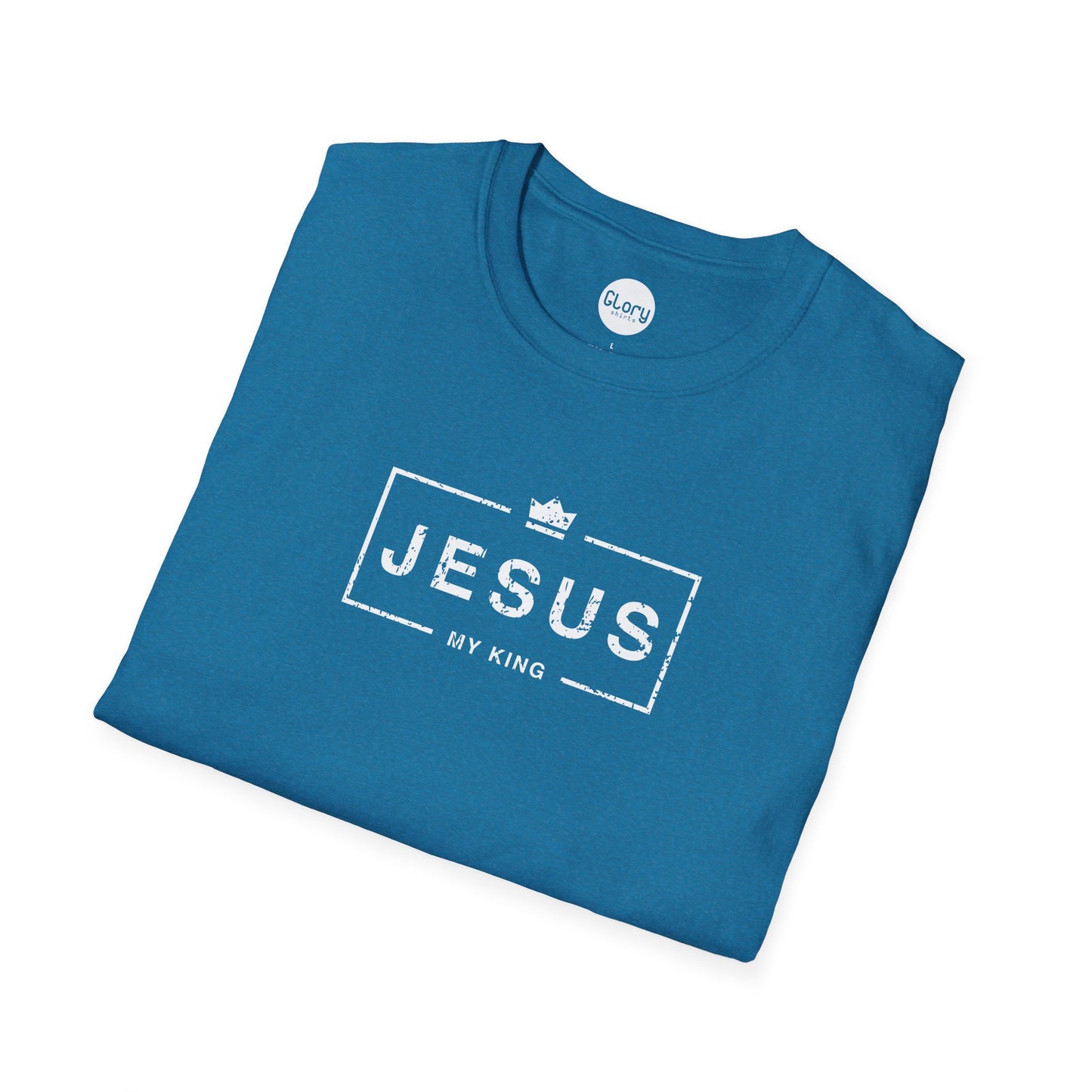 Jesus My King Cotton Short Sleeve Tshirt