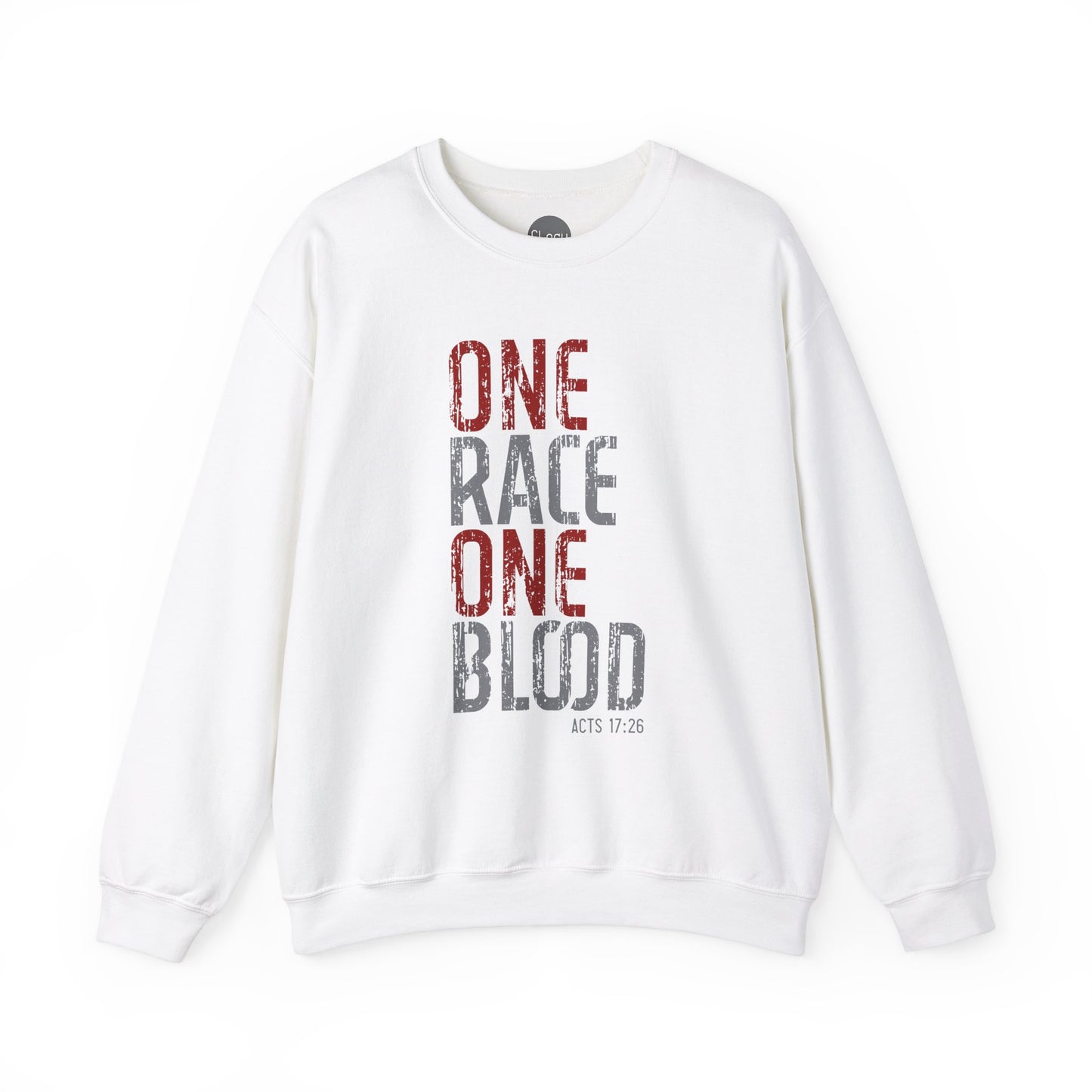 One Race. One Blood Unisex Crew Neck Sweatshirt