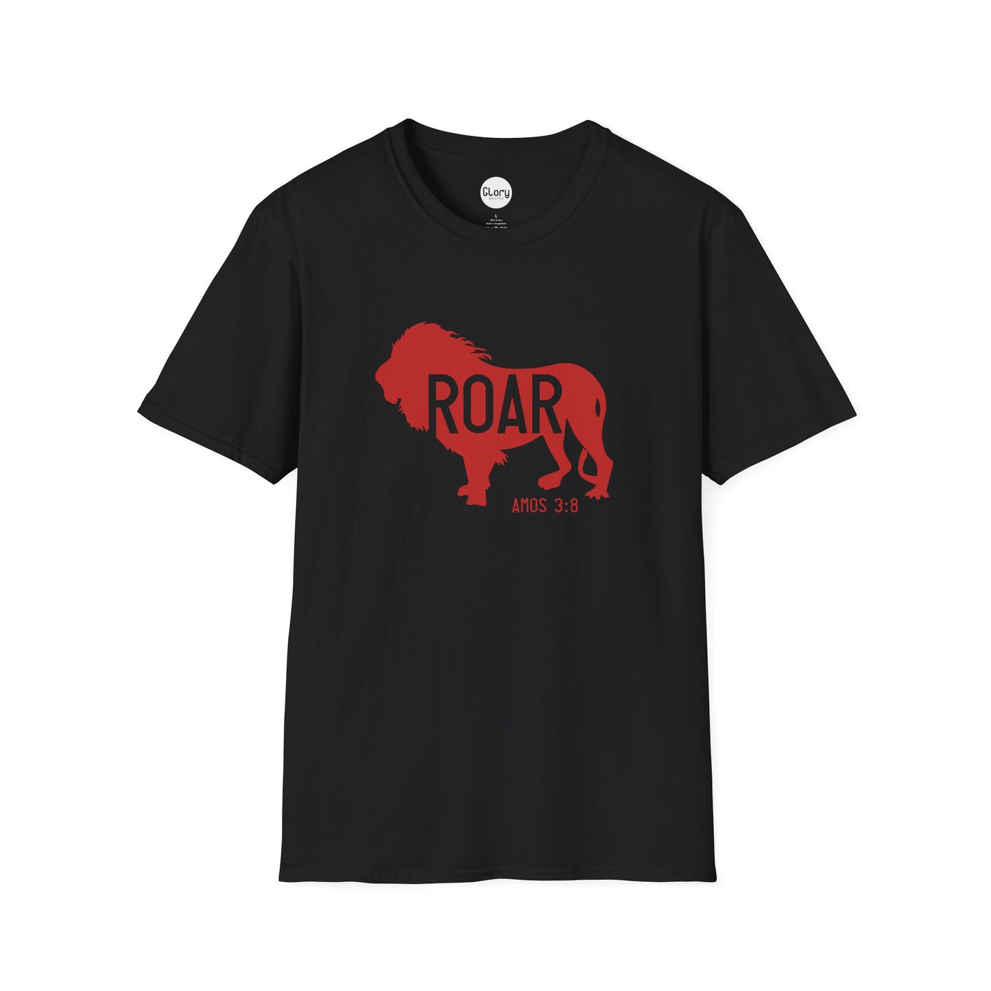 Lion Roar Unisex Cotton Crew Tee