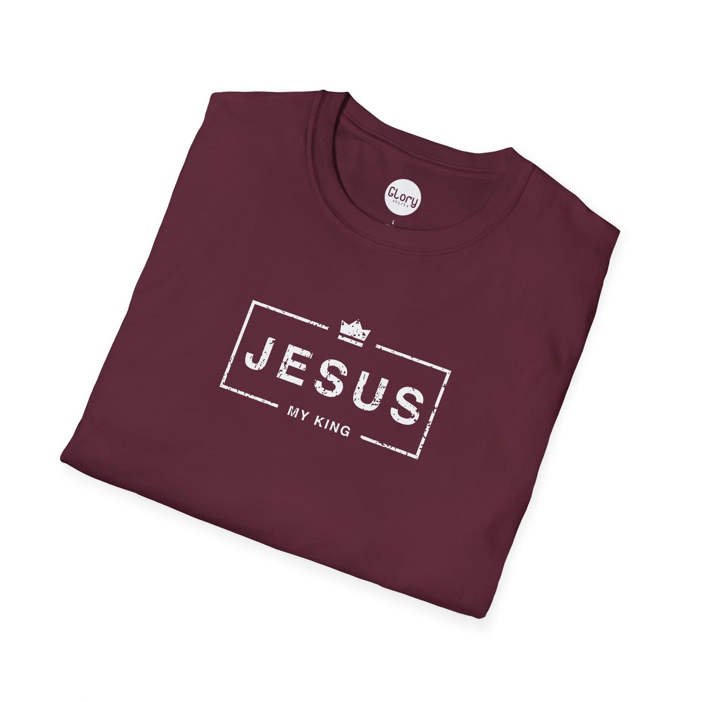 Jesus My King Cotton Short Sleeve Tshirt