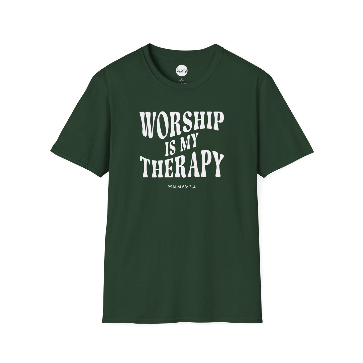 Worship is My Therapy Unisex Crew Tee