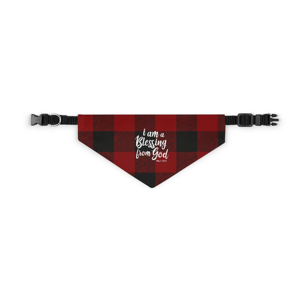 Blessing Pet Bandana Collar
