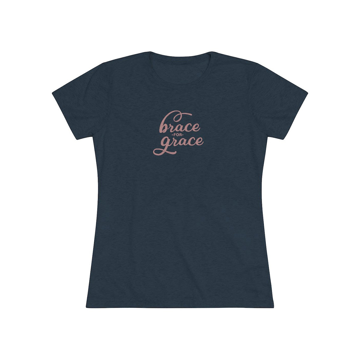 Brace for Grace Short Sleeve Women's Tri-Blend Tshirt