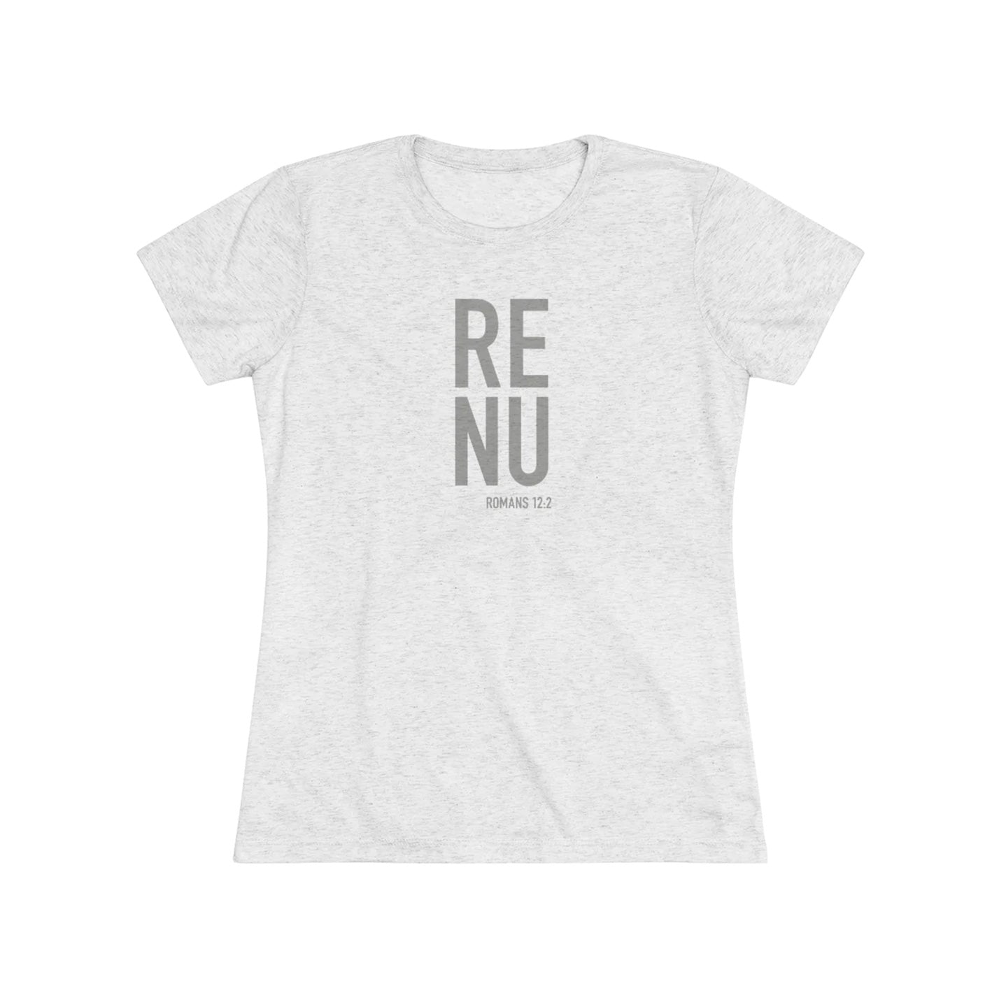 RENU Your Mind Women's Short Sleeve Tri-Blend Tee