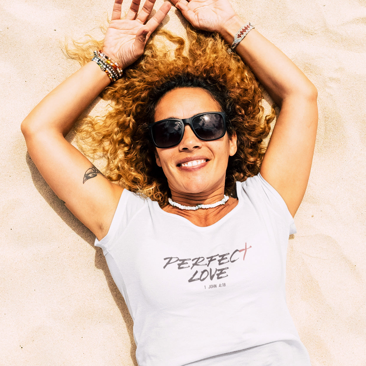 Perfect Love Women's Short Sleeve Tri-Blend Tshirt
