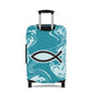 Calmed Storms Luggage Cover - Ocean theme