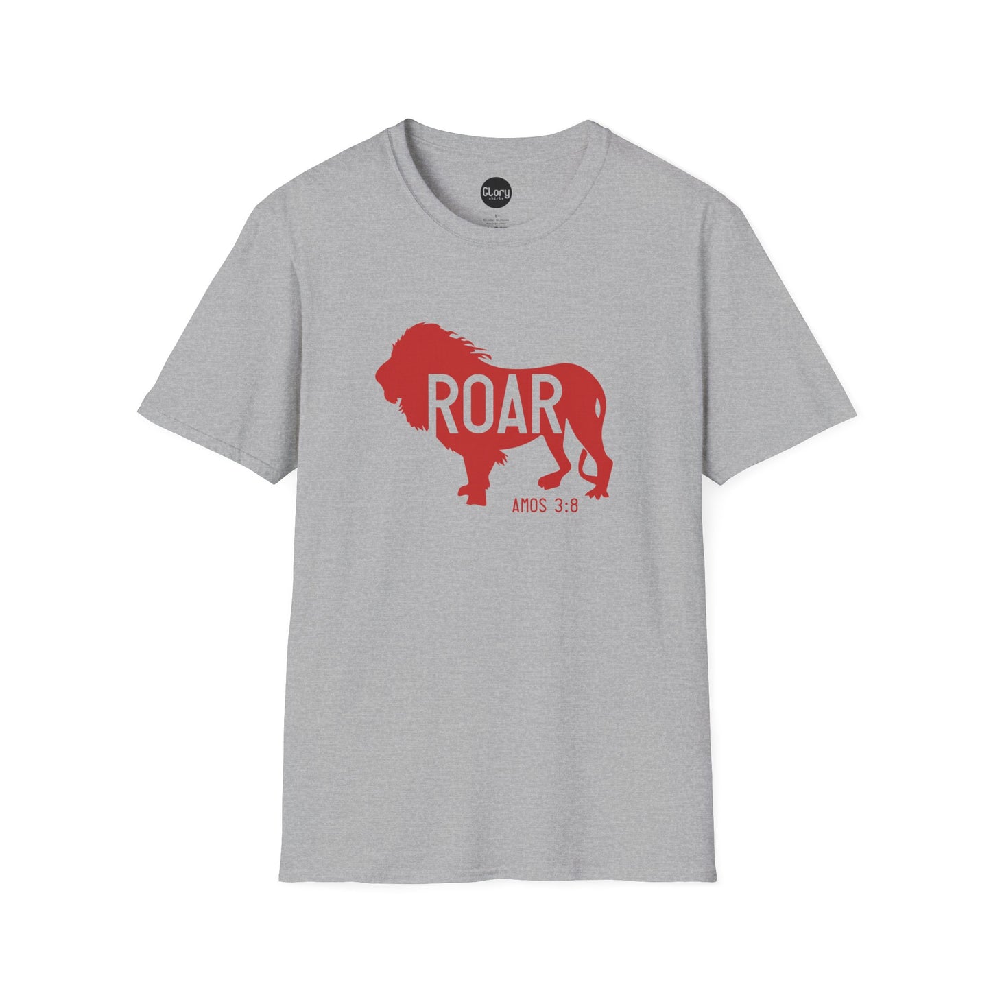 Lion Roar Unisex Cotton Crew Tee