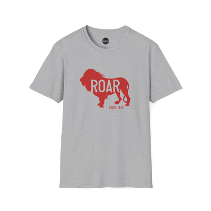 Lion Roar Unisex Cotton Crew Tee