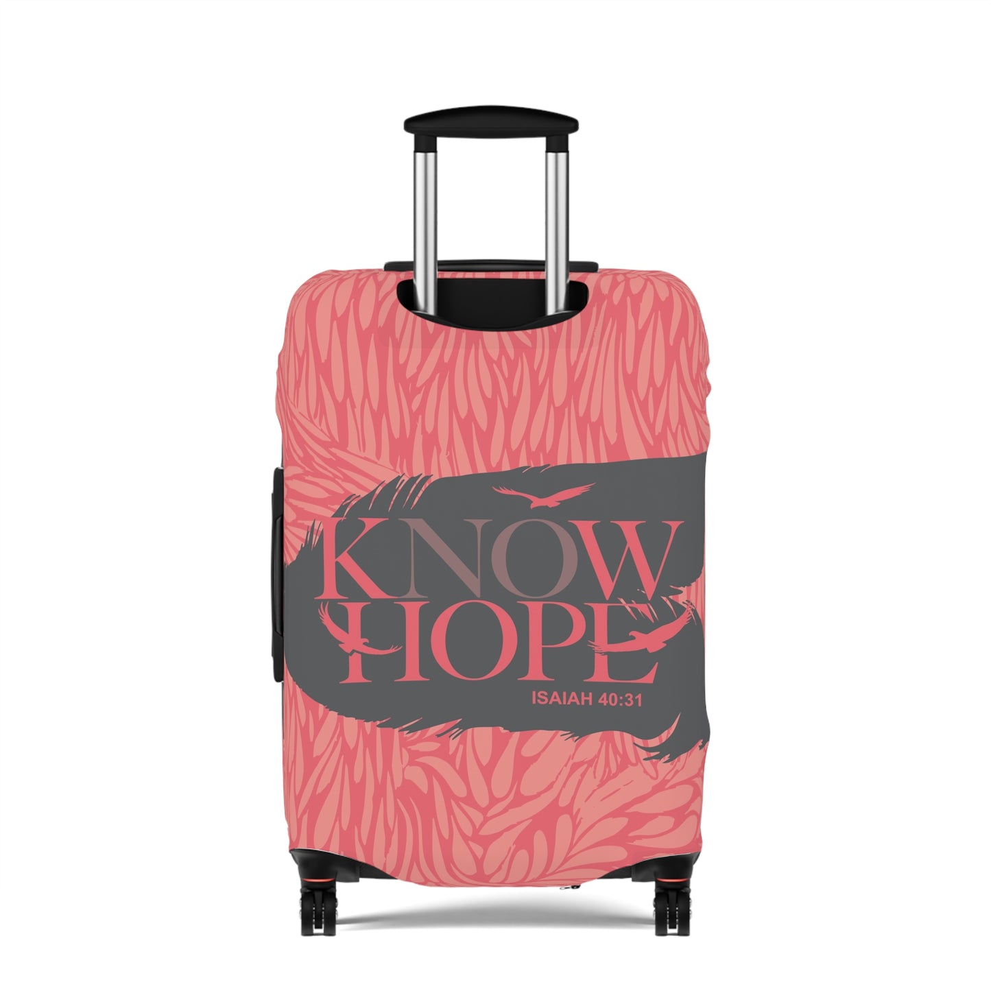 Know Hope Luggage Cover