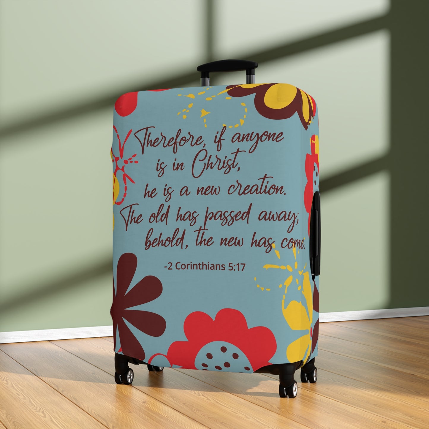 The New Has Come Luggage Cover