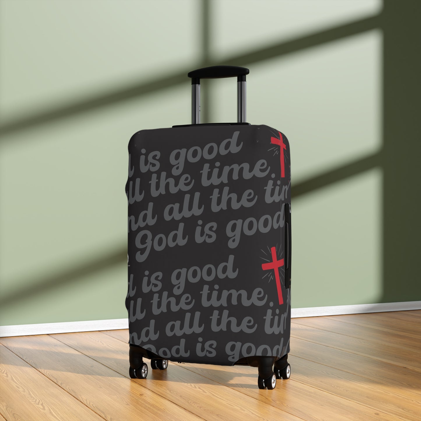God is Good Luggage Cover