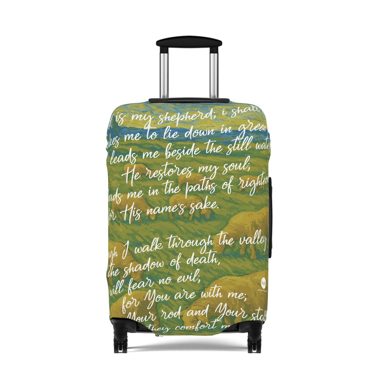 Psalm 23 Luggage Cover