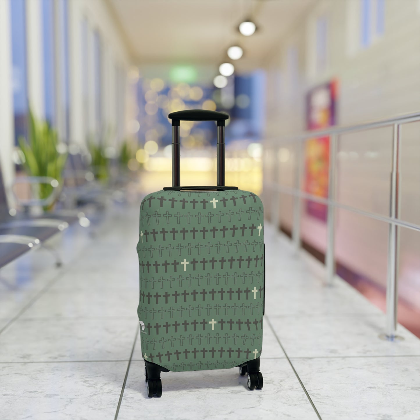 Crosses pattern Luggage Cover