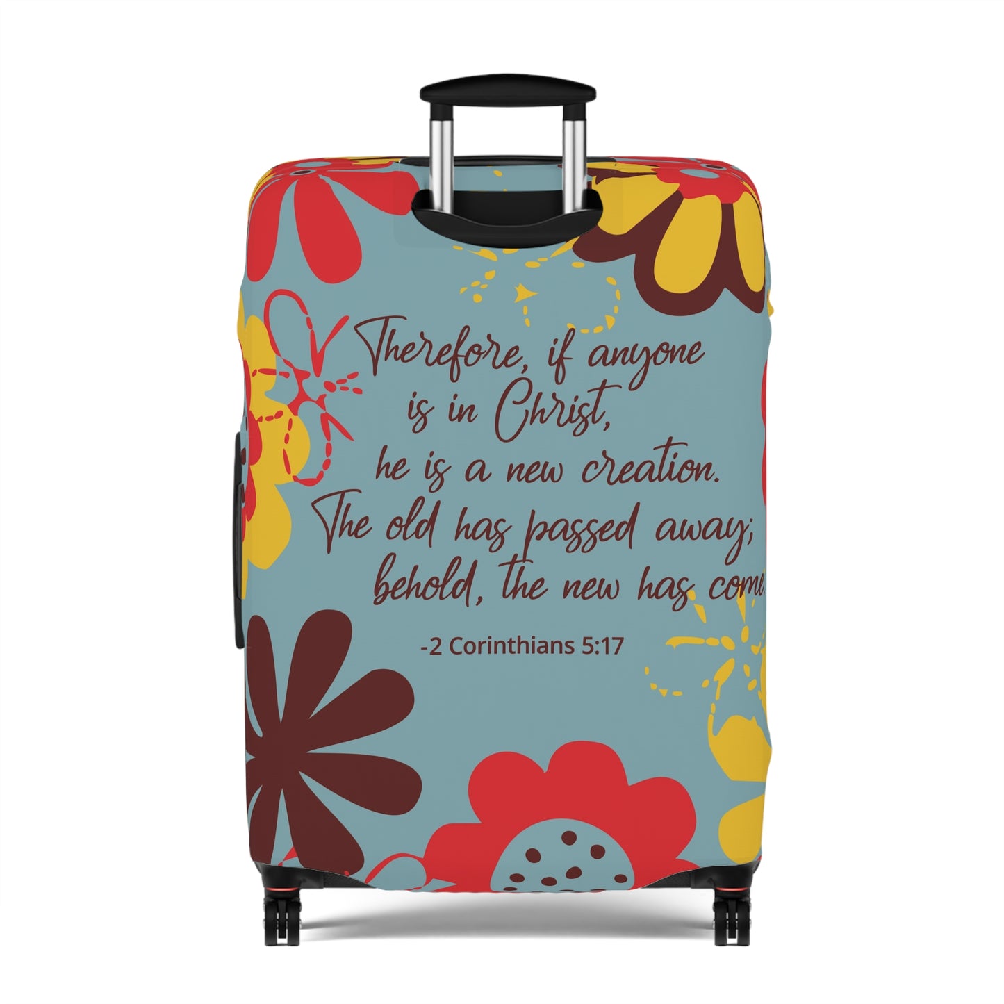 The New Has Come Luggage Cover