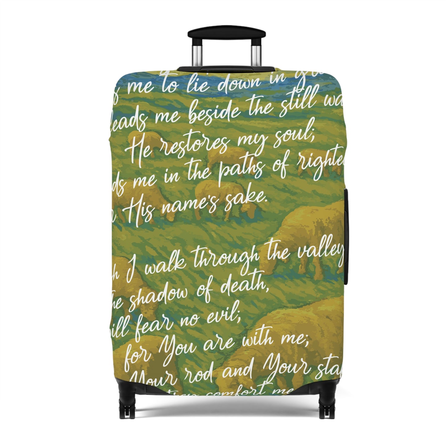 Psalm 23 Luggage Cover
