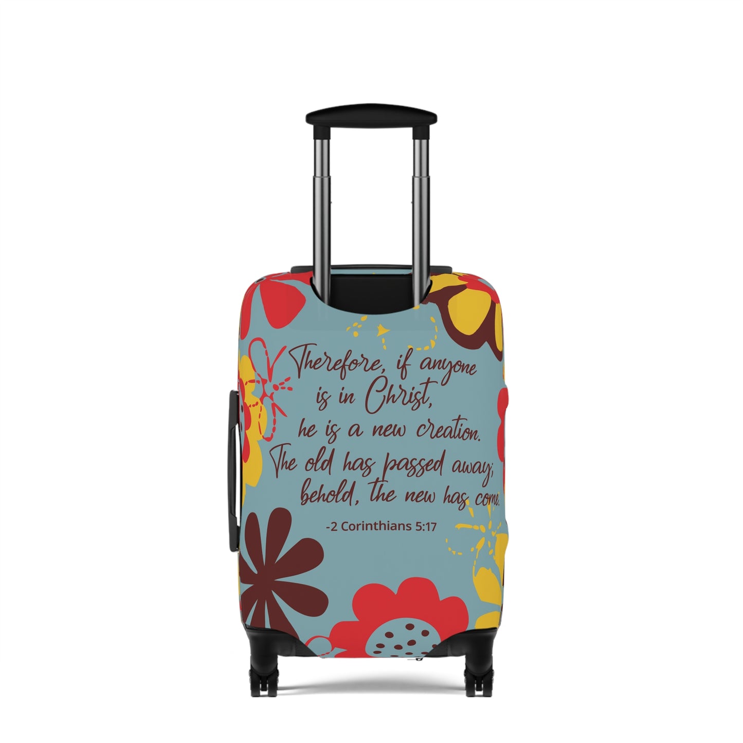 The New Has Come Luggage Cover