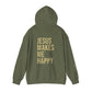 Jesus Makes Me Happy Hooded Sweatshirt
