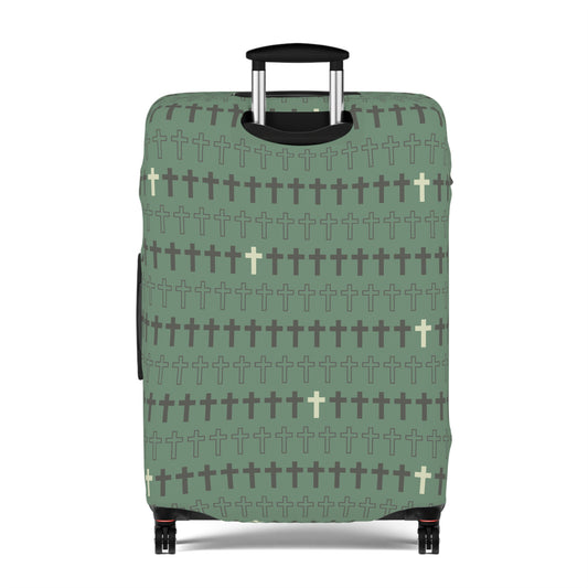 Crosses pattern Luggage Cover