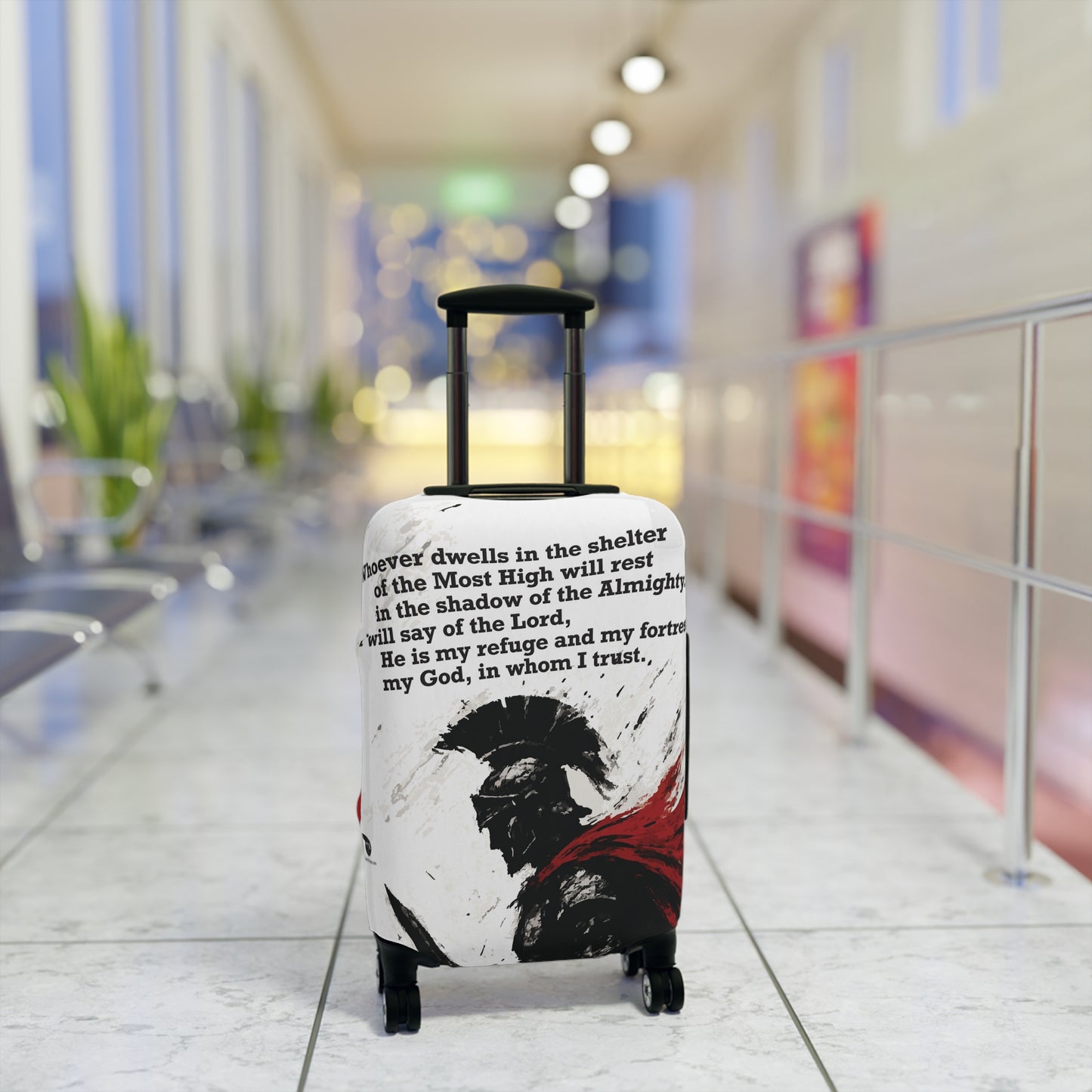 Psalm 91 Luggage Cover