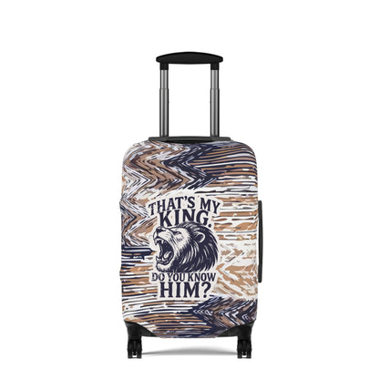 That's My King Luggage Cover - Tribal theme