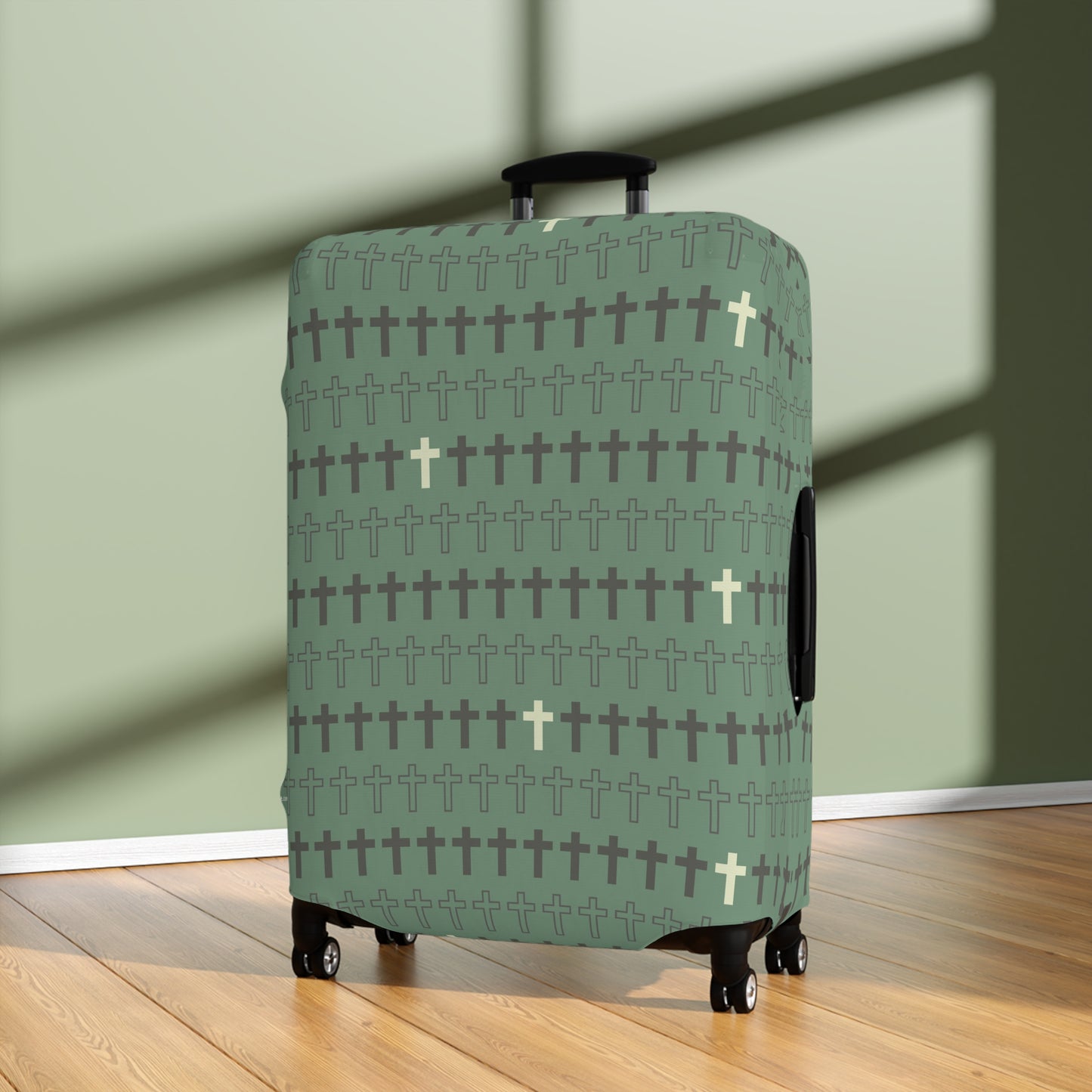 Crosses pattern Luggage Cover