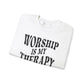 Worship Is My Therapy Unisex Heavy Blend™ Crewneck Sweatshirt