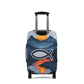 Fire Eagle Luggage Cover - Mountain sunset theme