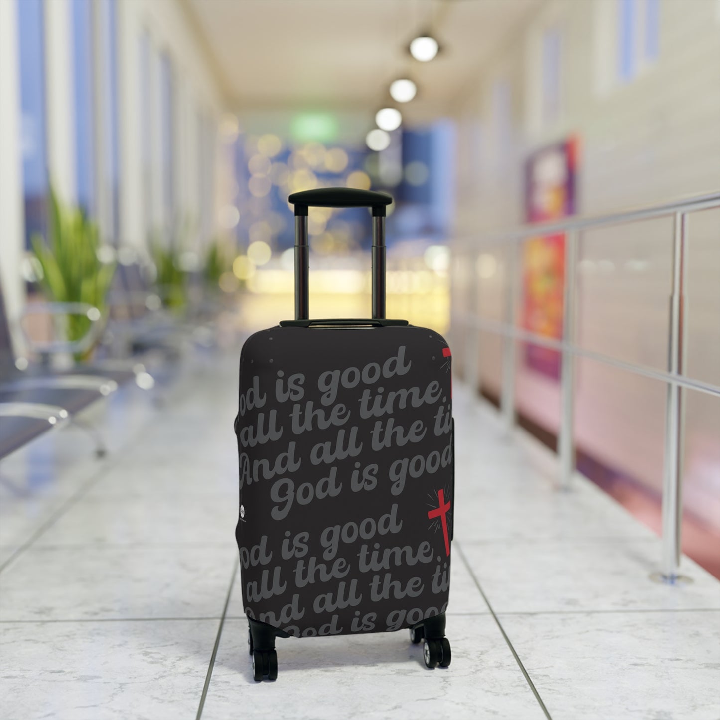 God is Good Luggage Cover