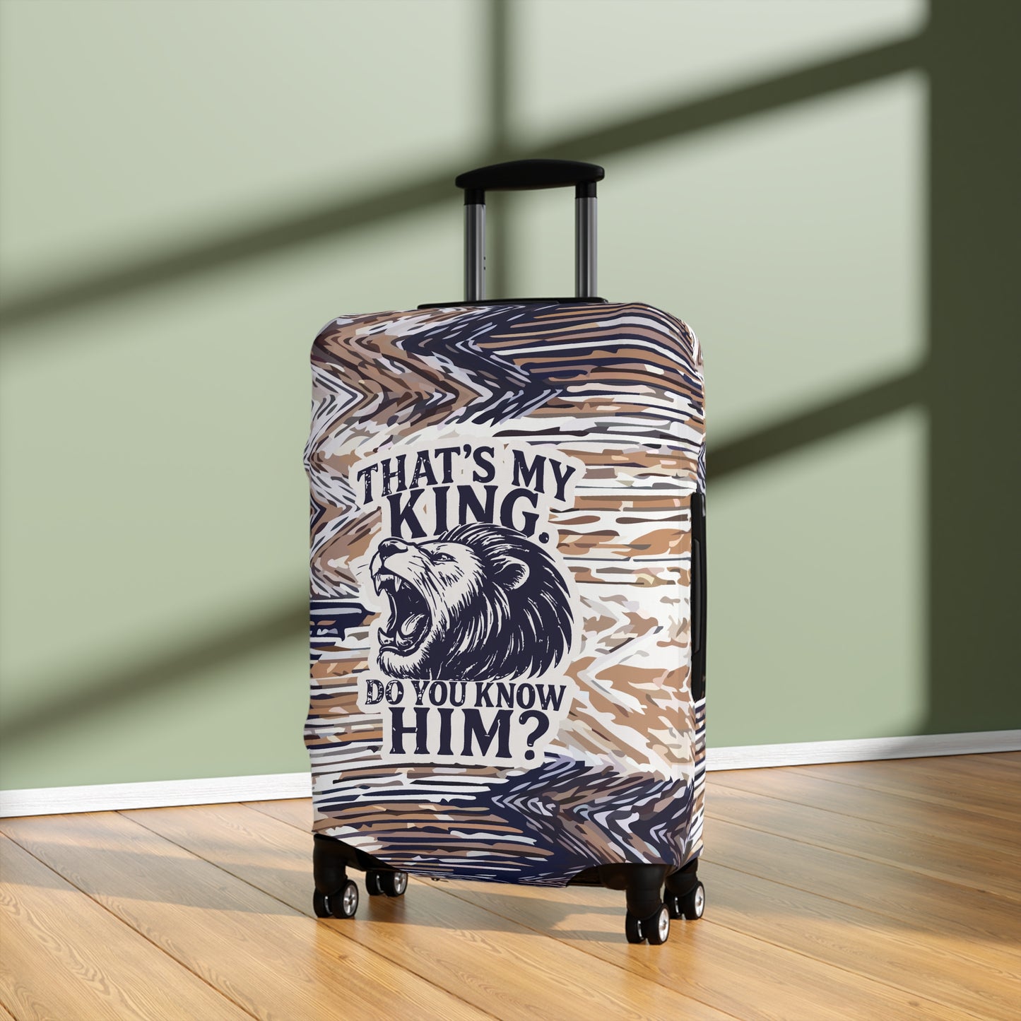 That's My King Luggage Cover - Tribal theme