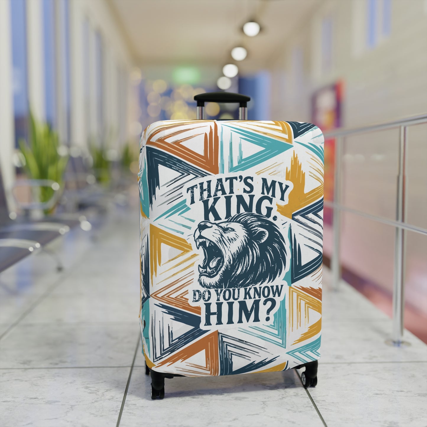 That's My King Luggage Cover - Diamond theme