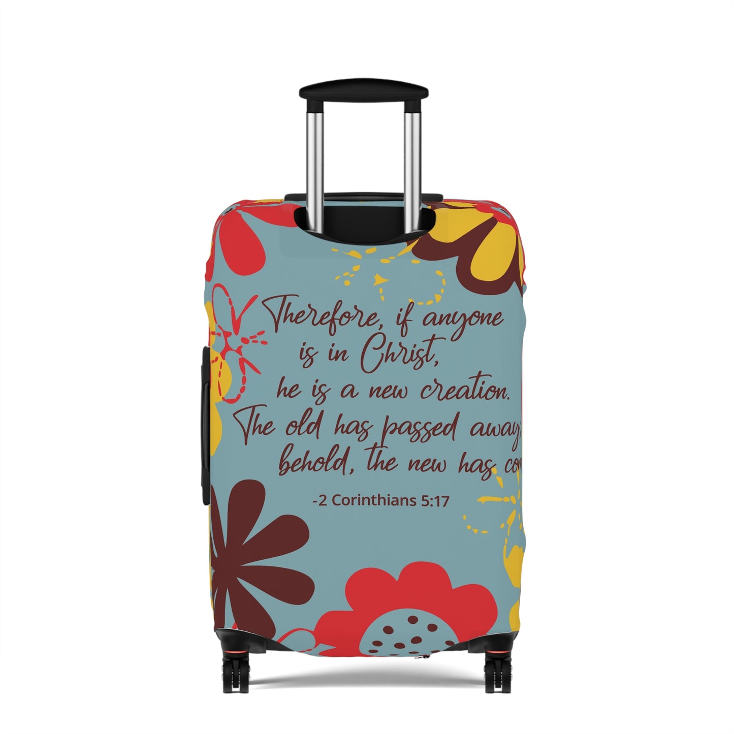 The New Has Come Luggage Cover