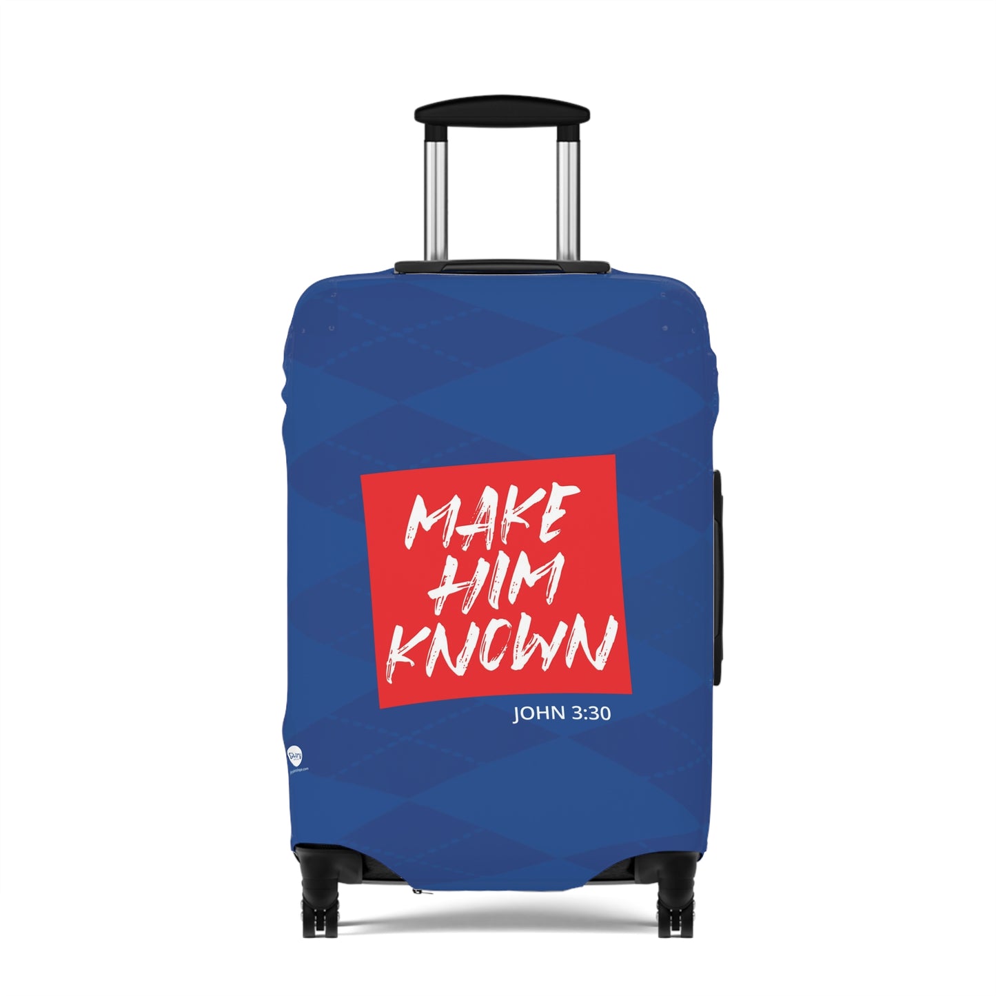 Make Him Known Luggage Cover