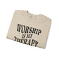 Worship Is My Therapy Unisex Heavy Blend™ Crewneck Sweatshirt