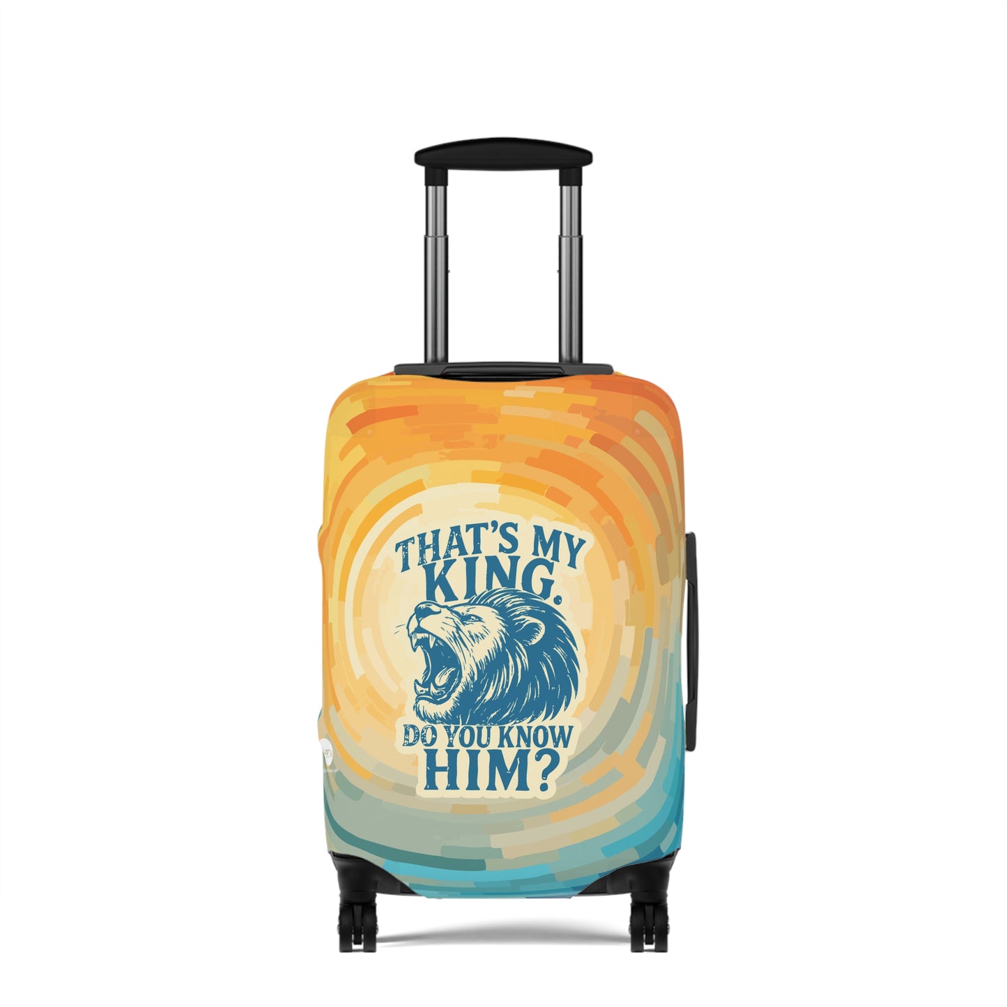 That's My King Luggage Cover - Sunrise theme
