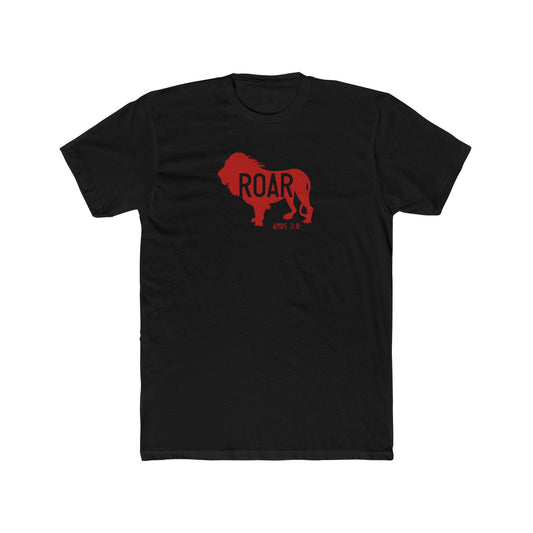 Lion Roar Unisex Cotton Crew Tee