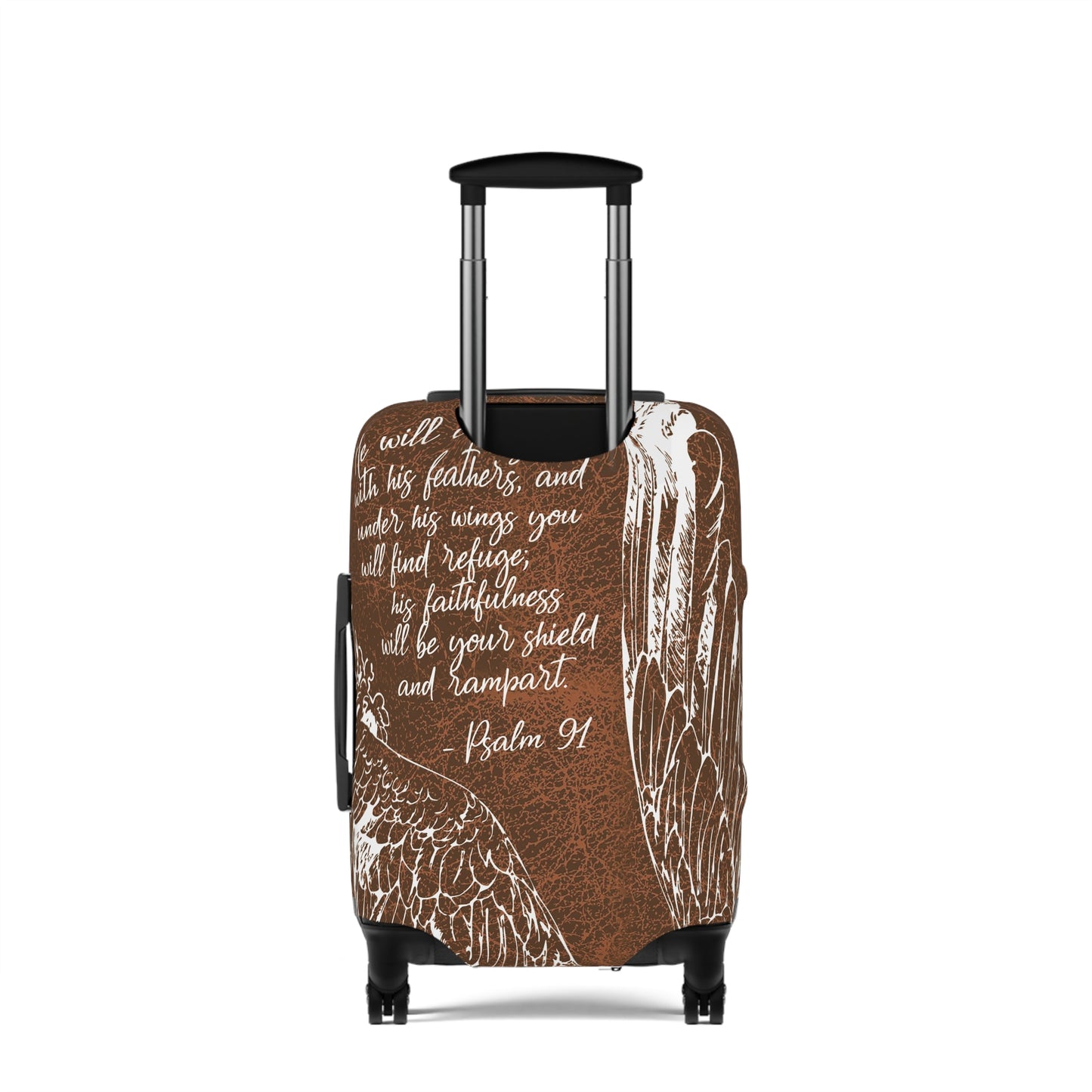 Psalm 91 Wings Luggage Cover
