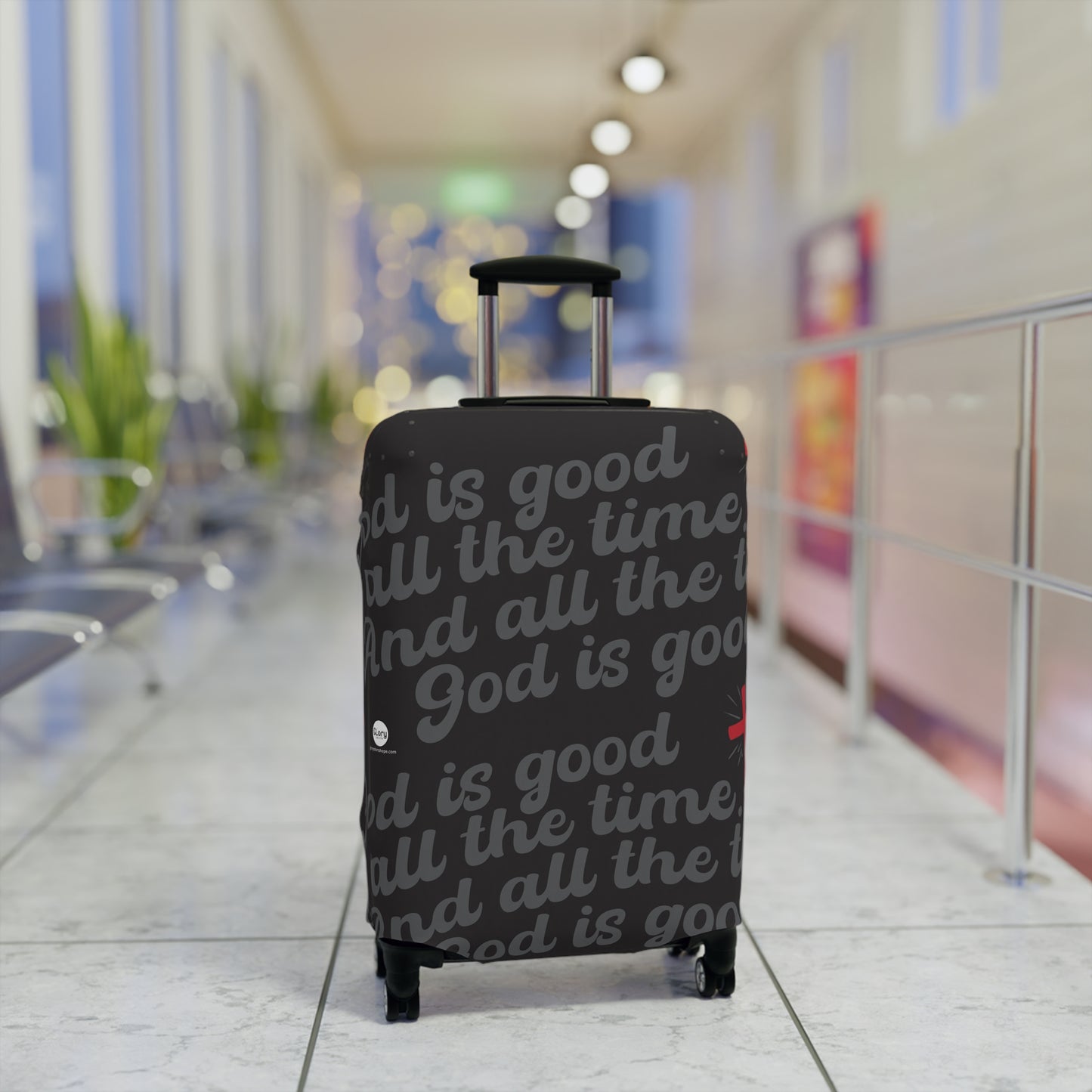 God is Good Luggage Cover