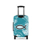 Calmed Storms Luggage Cover - Ocean theme